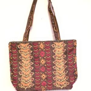 Small Vintage Festive Purse